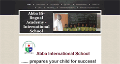 Desktop Screenshot of abbainternationalschool.org